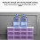 Clear Stackable Shoe Storage Boxes with Drop-Front Door & Ventilation – Purple, Easy Clean, Foldable, Compatible with Standard Shoes 4