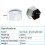 20pcs Universal 21mm Wheel Nut Covers Lug Nut Caps Screw Protector 7