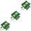 3Ensembles Couverture De Rangement Puzzle Feutre Coloré Rouleau 8