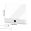 Dimmable Smart LED Reading Light, Full-Page Book Light for Night Reading – Compatible with Kindle, iPad 2