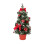 Mini LED Christmas Tree – Red, 20x10cm, Rope Base, 2