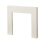 Adam Adam Miami Mantelpiece Pure White, 46" 2