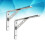 4Pcs Silver Stainless Steel Corner Brace Shelving Support Brackets 9