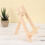 Wooden Display Easel Stand Triangle Cards Tabletop Crafts 8