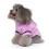 Hundebadekåpe i mikrofiber med hette, hvit, lilla, S 6