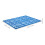 Bunny Cage Accessories Rabbit Cage Mat Blue Plastic 2Pcs 16.5X13X0.4In 2