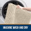 Tapete de banheiro 30x20 polegadas, macio e absorvente, em chenille. 6