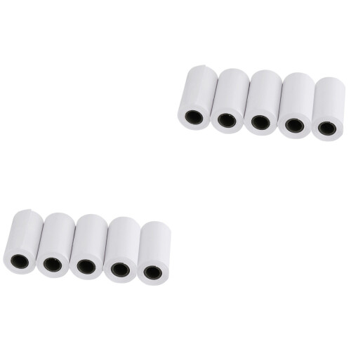 10Pcs White Label Paper for Office Use Self Adhesive 2