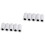 10Pcs White Label Paper for Office Use Self Adhesive 4