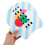 2Sets Portable Badminton Paddle Set Lightweight Indoor Toy 3
