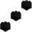 18Pcs Halloween Bat Placemat Set Felt Tableware Mats Home Dinner Mats 7