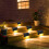 BESTYASH Solar Terrasverlichting Zwart 5-pack 3