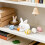Miniature Bunny Rabbit Resin Figurine Set 2 pcs 6