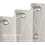 Beige Thermal Blackout Curtains with Silver Wave Print, 5