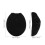 Coussin de toilette noir en polyester (1 pièce) 5