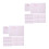 200Pcs Public Service Exam Answer Card Set Letter Size Scantron Sheets 5