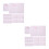 200Pcs Public Service Exam Answer Card Set Letter Size Scantron Sheets 6