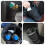 MesaSe Tall Pop-Up Kitchen Garbage Can, Black 6
