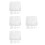 Silicone Earring Stabilizers for Heavy Studs Clear Support Discs 5