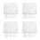 Silicone Earring Stabilizers for Heavy Studs Clear Support Discs 6