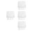Silicone Earring Stabilizers for Heavy Studs Clear Support Discs 8