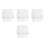 Silicone Earring Stabilizers for Heavy Studs Clear Support Discs 10