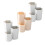 Witte plastic bureau-organizer met 6 vakken 3