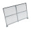 HO Scale Fence Layout Lightweight Creative Micro Landscape Decor DIY Sturdy sliver A 4