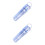 2Sets Dikte Meter Van Plastic - 25-in-1 Multifunctionele Kieren Tester 5