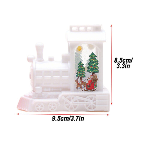 Christmas Locomotive Candle Light Set – Battery Operated, 2