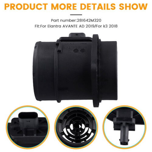 281642M320 Air Flow Sensor Mass Air Flowmeter MAF Sensor for   AVANTE AD 2019  K3 2018 1