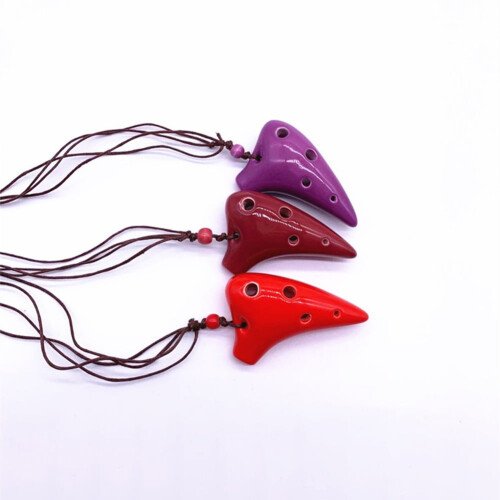 Κεραμικό φλάουτο για αρχάριους Ocarina Soprano C Key6Holes 2