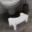 1 sgabello antiscivolo per WC, dal design semplice, ideale per il bagno. 7