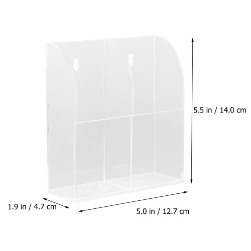 Support mural transparent pour télécommande TV (sans marque) 1