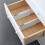 Séparateur de tiroir extensible pour commode - Lot de 4 5