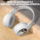 Ακουστικά Xqxayjr Bluetooth5.4, Πτυσσόμενα, με ακύρωση θορύβου, Ελαφριά - Συμβατά με όλες 4