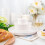 Wheat Straw Dinnerware Set White 32 pcs for 8 5