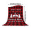 Χριστουγεννιάτικη κουβέρτα Fluffier Flannel, 59x79", απαλή ζεστή χριστουγεννιάτικη 2