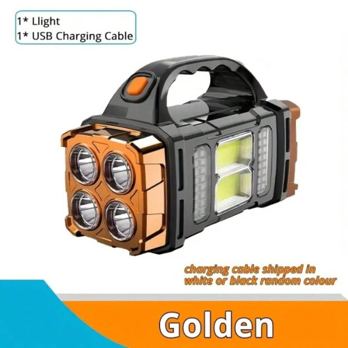 Solar & USB Rechargeable LED Work Light, 1500mAh 1