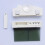 KALLORY1Set Λευκό Ορθογώνιο Θερμόμετρο LCD για Οικιακή Θερμοκρασία 5