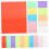 Multi-Colored Cellophane Sheets 18 Sheets Transparent Light Passage for Creative Activities 4