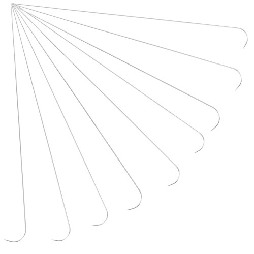 9 Pcs Opening Beading Needles Beading Needle Tool 19.00X1.70X0.10CM 2