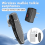 Ασύρματα ακουστικά Bluetooth PTT με δυνατότητα hands-free, βύσμα K για μικρόφωνο, ακουστικά 3