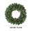 Guirlanda de Natal Grande Deluxe Evergreen Pine de 15,8 polegadas, Decoração de Natal para Ambientes Internos e Externos (M) 2