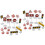 20Ensembles Mini Panneaux De Circulation Éducatifs Jeux Colorés 4