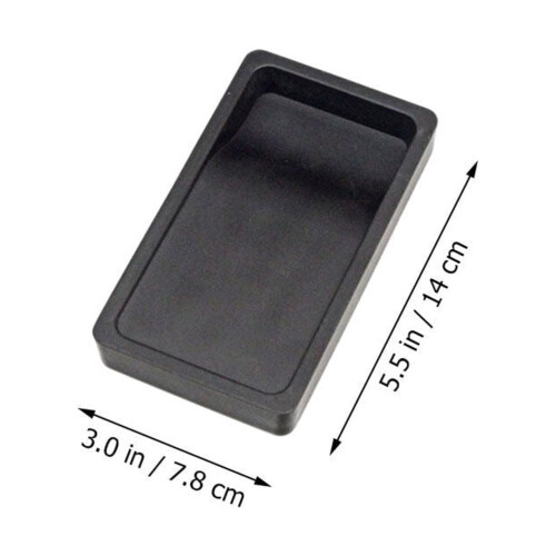 OUNONA Student Calligraphy with Double Sided Design Practical Portable Plastic Inkslab for Home Use Pcs 2