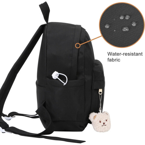Mini sac à dos, petit sac à main esthétique avec pendentif ours 2