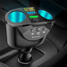66W USB Type C MP3 Player Car Charger One-to-Four FM Transmitter QC 3.0 Fast Charge Car Charger