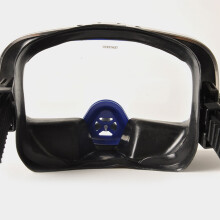 Yon Sub GeräTetauchen Tauchen Classic Freies Tauchen ein Fenster Silikon GelöSchte Maske, Schwarzes Nasenventil, GroßE Rahmen Tauchmaske für
