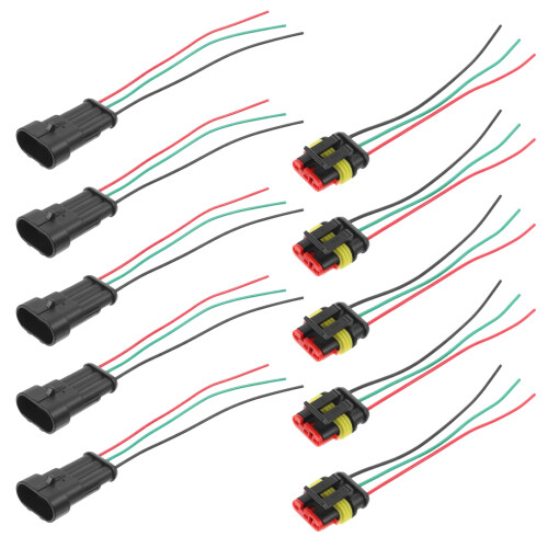 5 perechi de cablaje electrice de schimb auto, conector auto 2